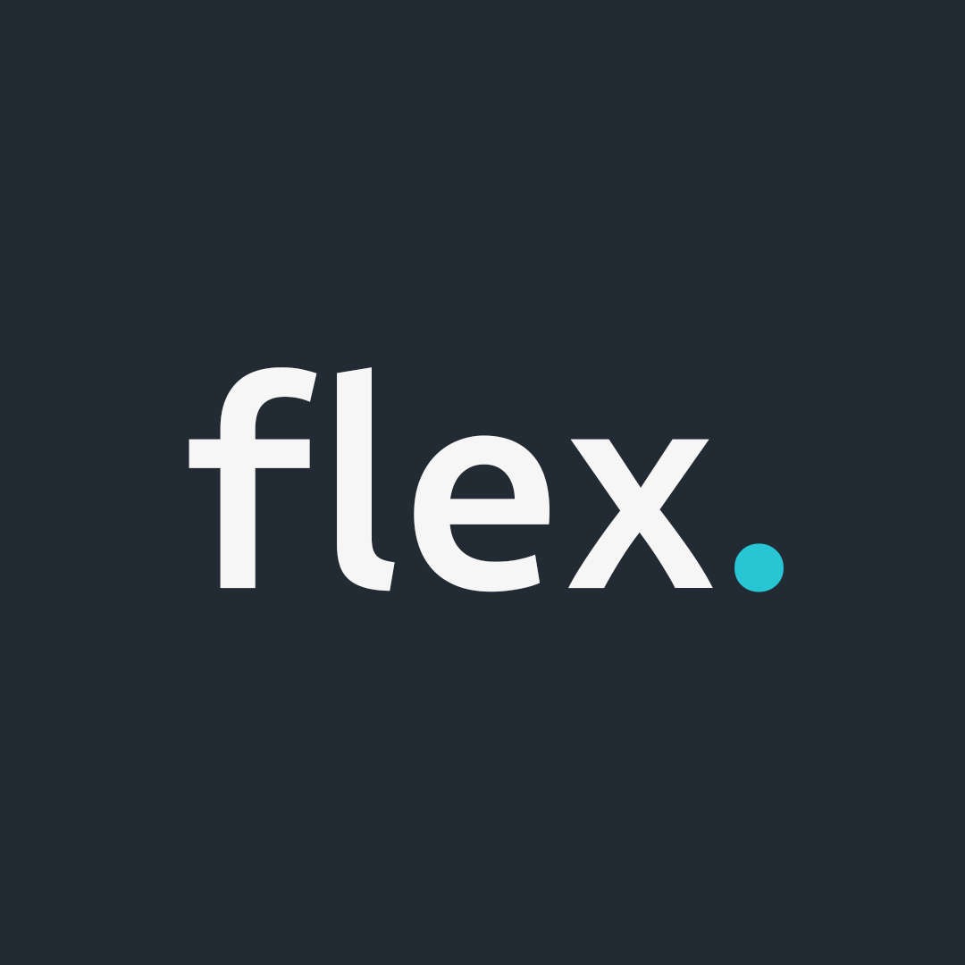 Logo aplikacji do nauki angielskiego Flex